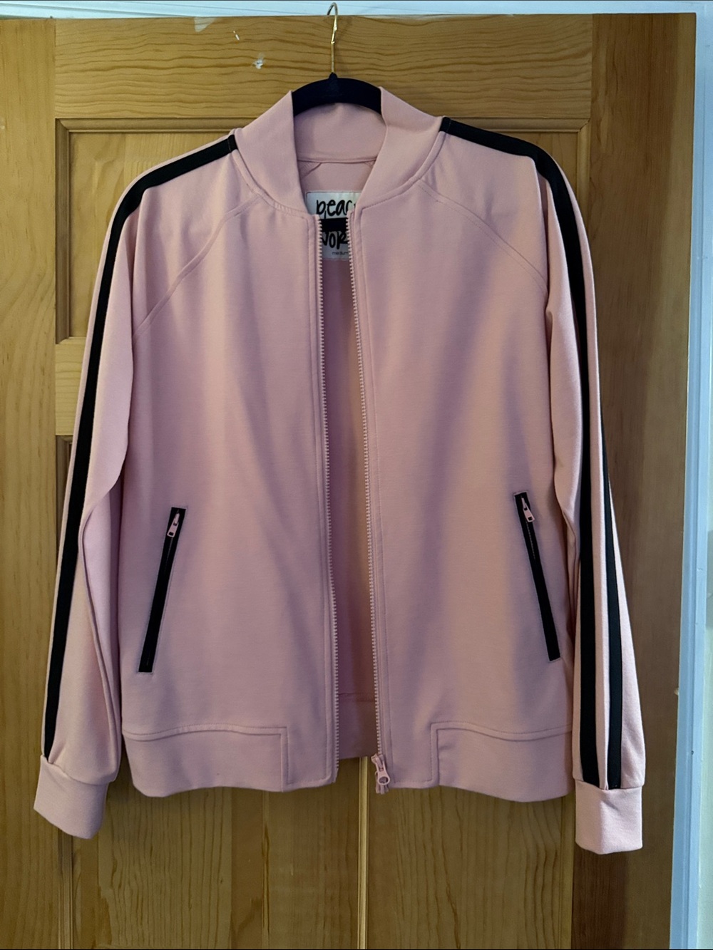 Proud Supporter of Love Track Suit-Pink Women’s Jacket Sz. Med; pants Sz. SM New